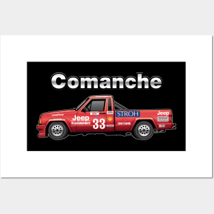 SCCA Jeep Comanche Posters and Art